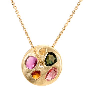 Blossom Crush Peek-a-Boo Spinner Necklace - 12031